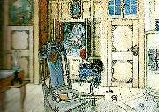 Carl Larsson gammelrummet Spain oil painting artist